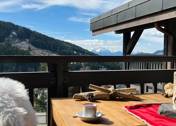 Apartamento Penthouse L'ourse Bleue - Sauna Privatif - Acces Direct Aux Pistes Courchevel