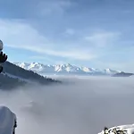 公寓 Penthouse L'ourse Bleue - Sauna Privatif - Acces Direct Aux Pistes