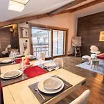 公寓 Penthouse L'ourse Bleue - Sauna Privatif - Acces Direct Aux Pistes