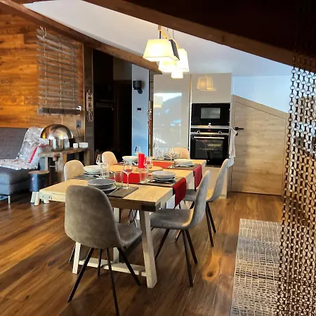Appartement Penthouse L'ourse Bleue - Sauna Privatif - Acces Direct Aux Pistes Courchevel